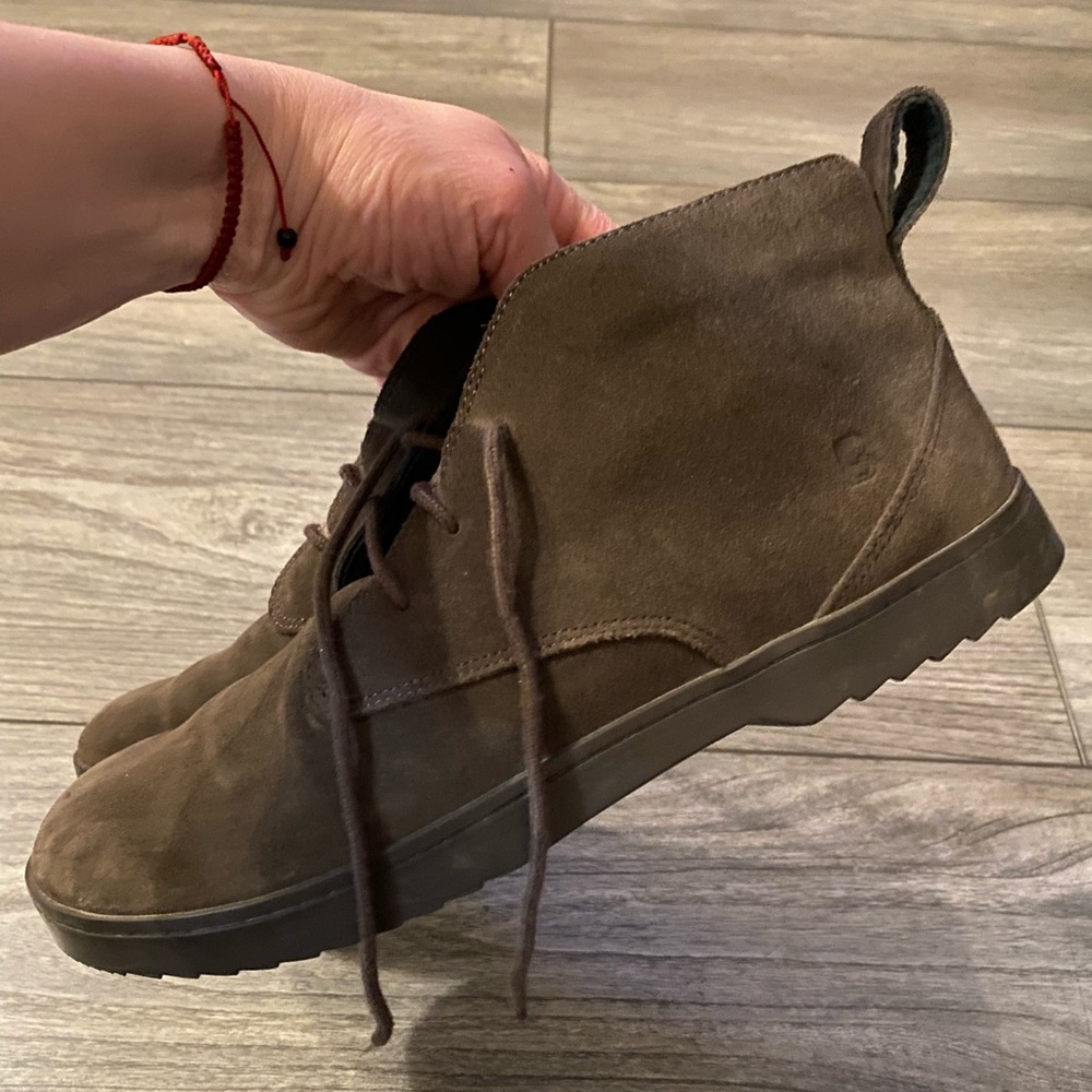 EUC Birchbury Barefoot Chukka Boot Leather Minimalist